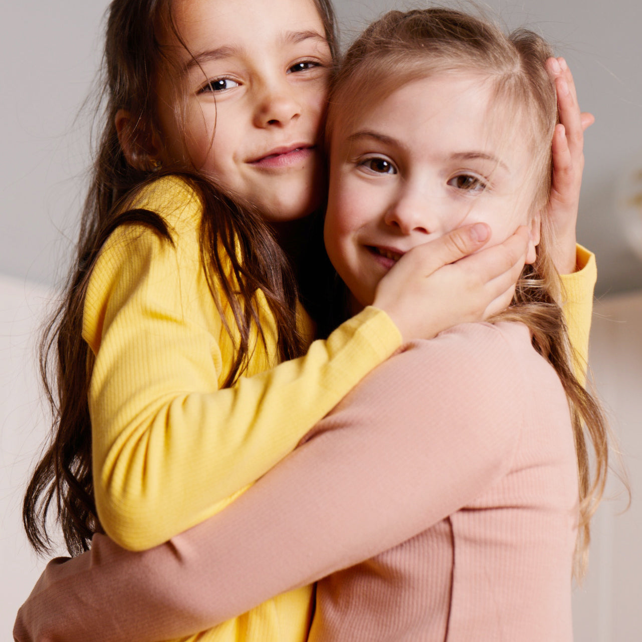 Yellow Long Sleeve Soft Comfy Cotton Baser Layer Pyjamas