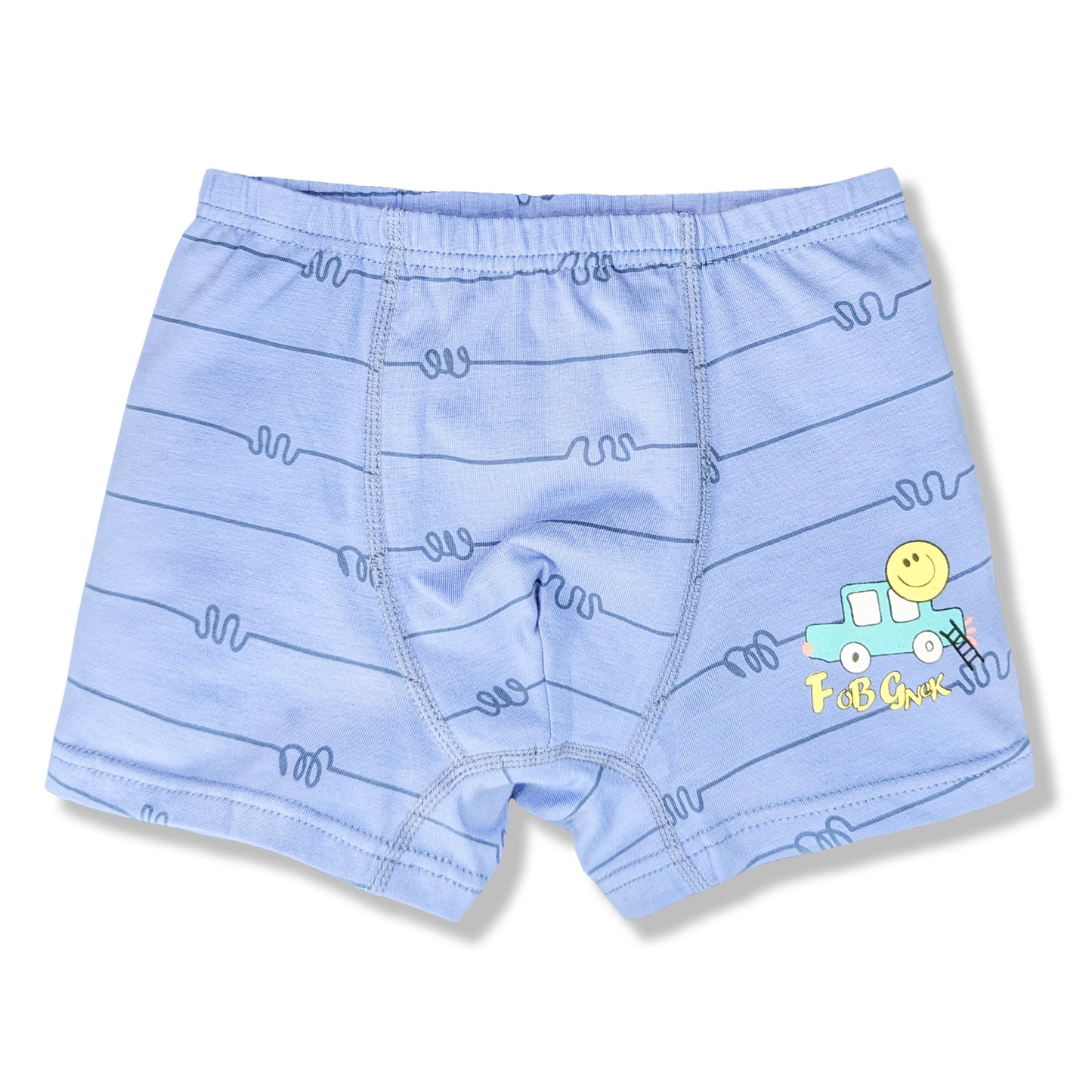 Moon Under the Bridge Boys' Soft Cotton Boxer Shorts Underwear Pack of 5 - Planes