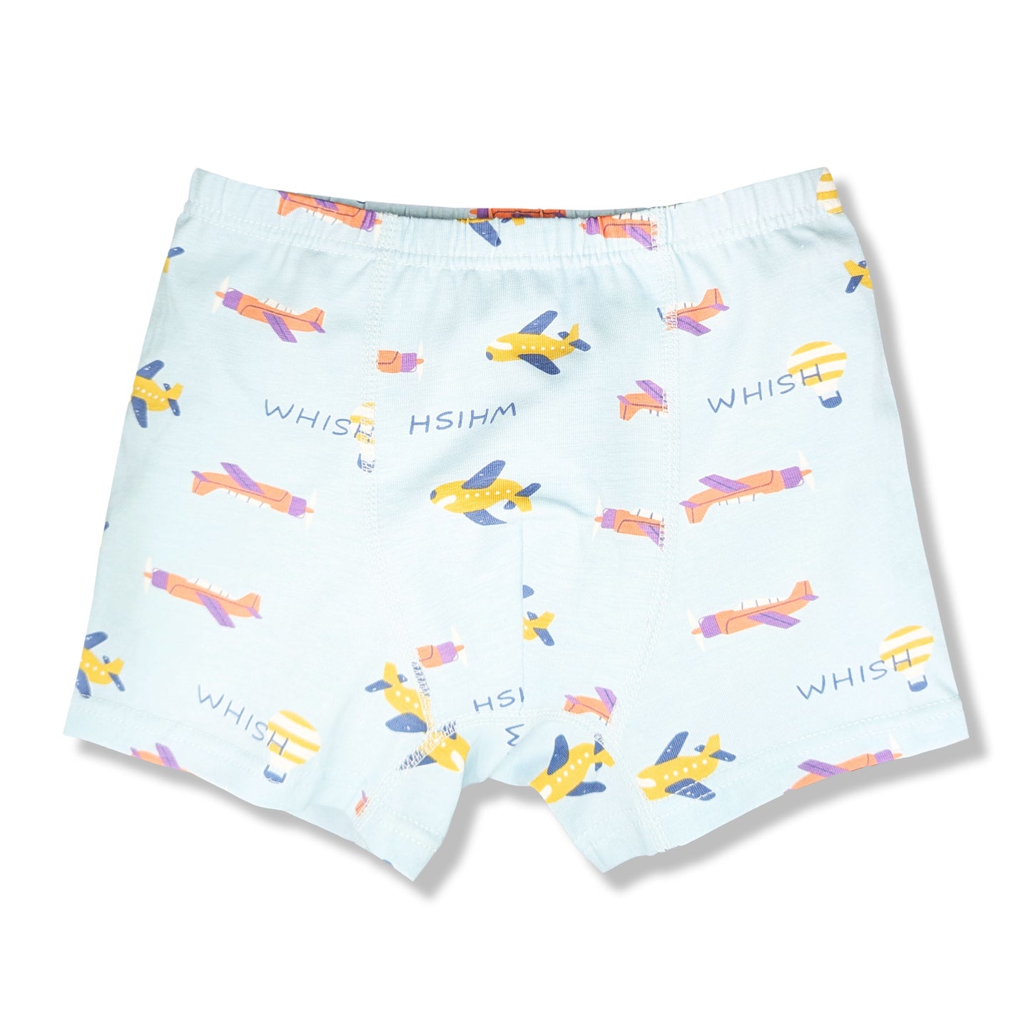 Moon Under the Bridge Boys' Soft Cotton Boxer Shorts Underwear Pack of 5 - Planes
