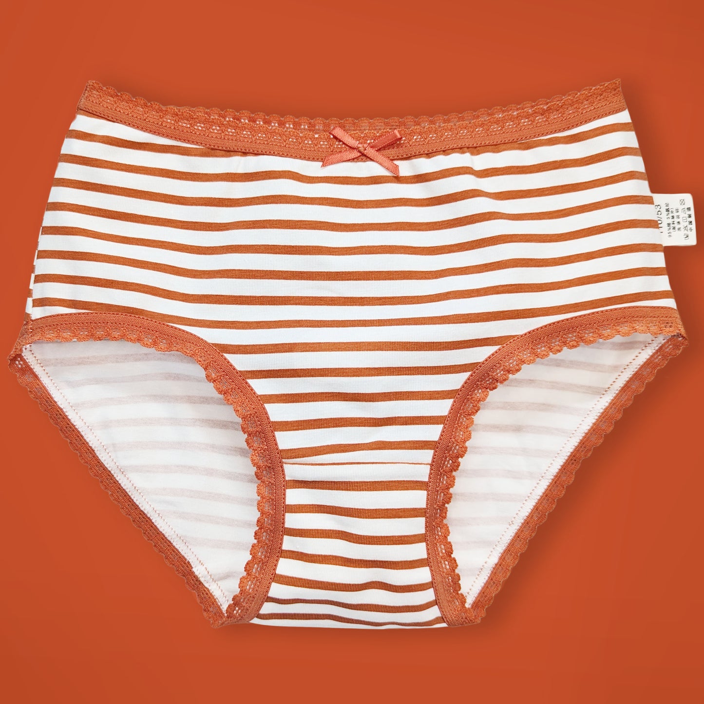 Moon Under the Bridge Girls' Soft Cotton Knickers Underwear Pack of 4 - RED