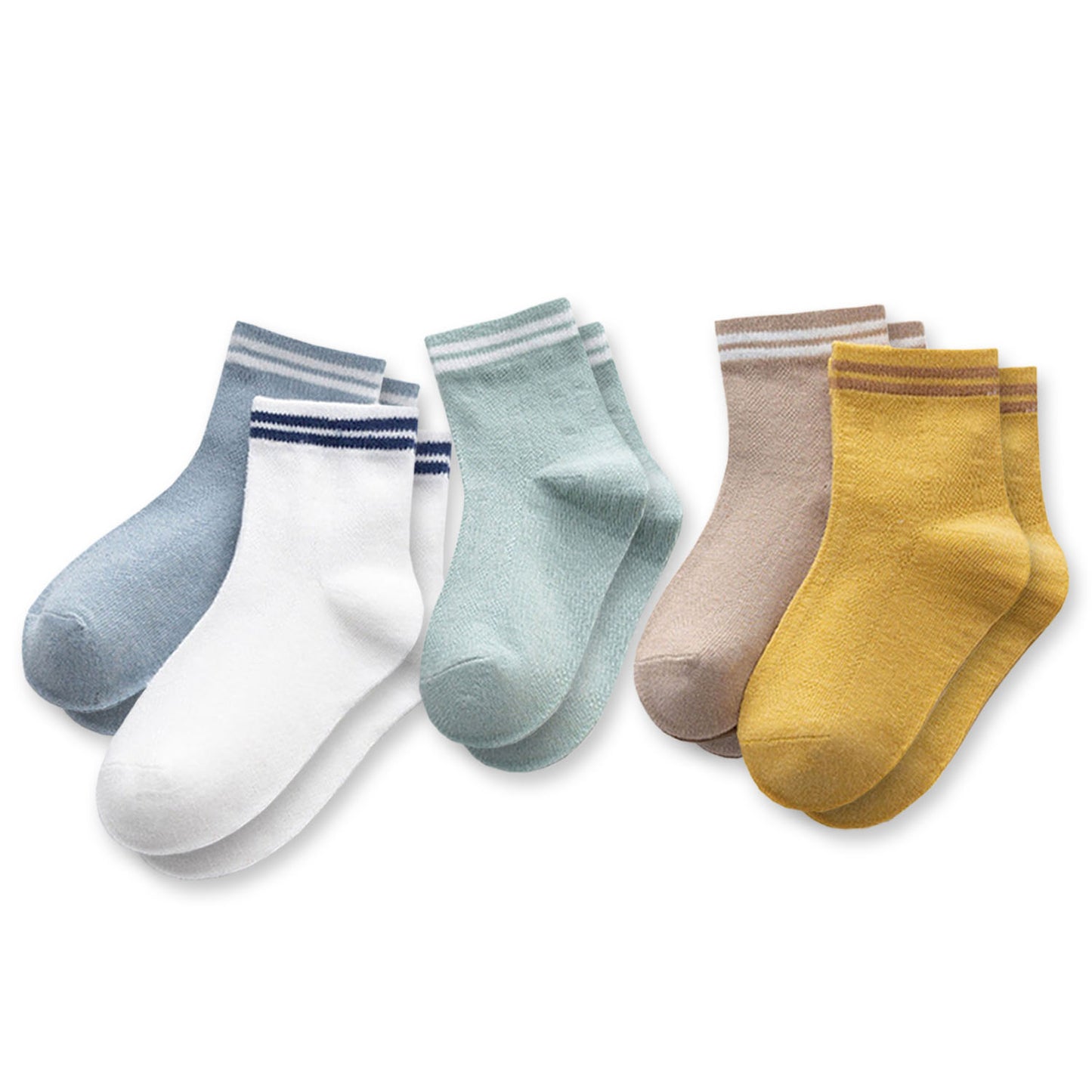 Summer Weight Cotton Ankle Socks