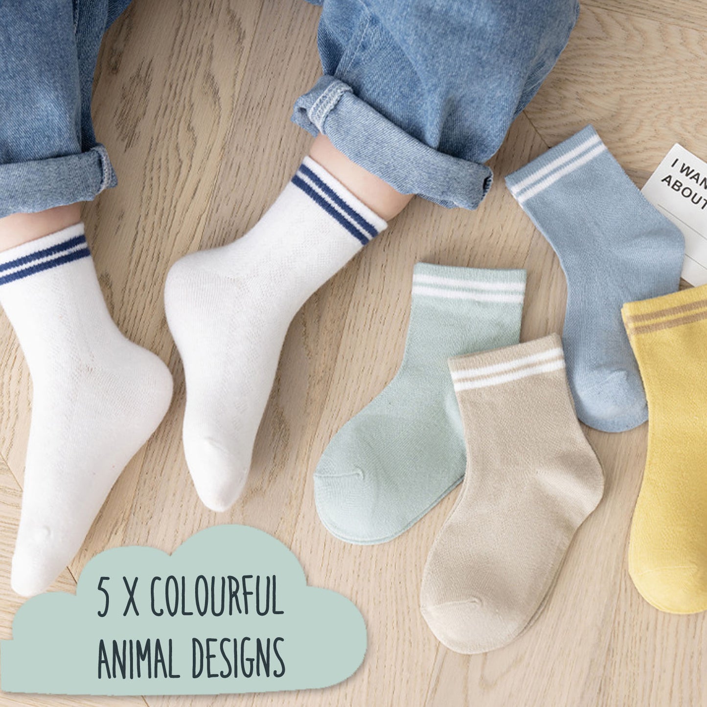 Summer Weight Cotton Ankle Socks