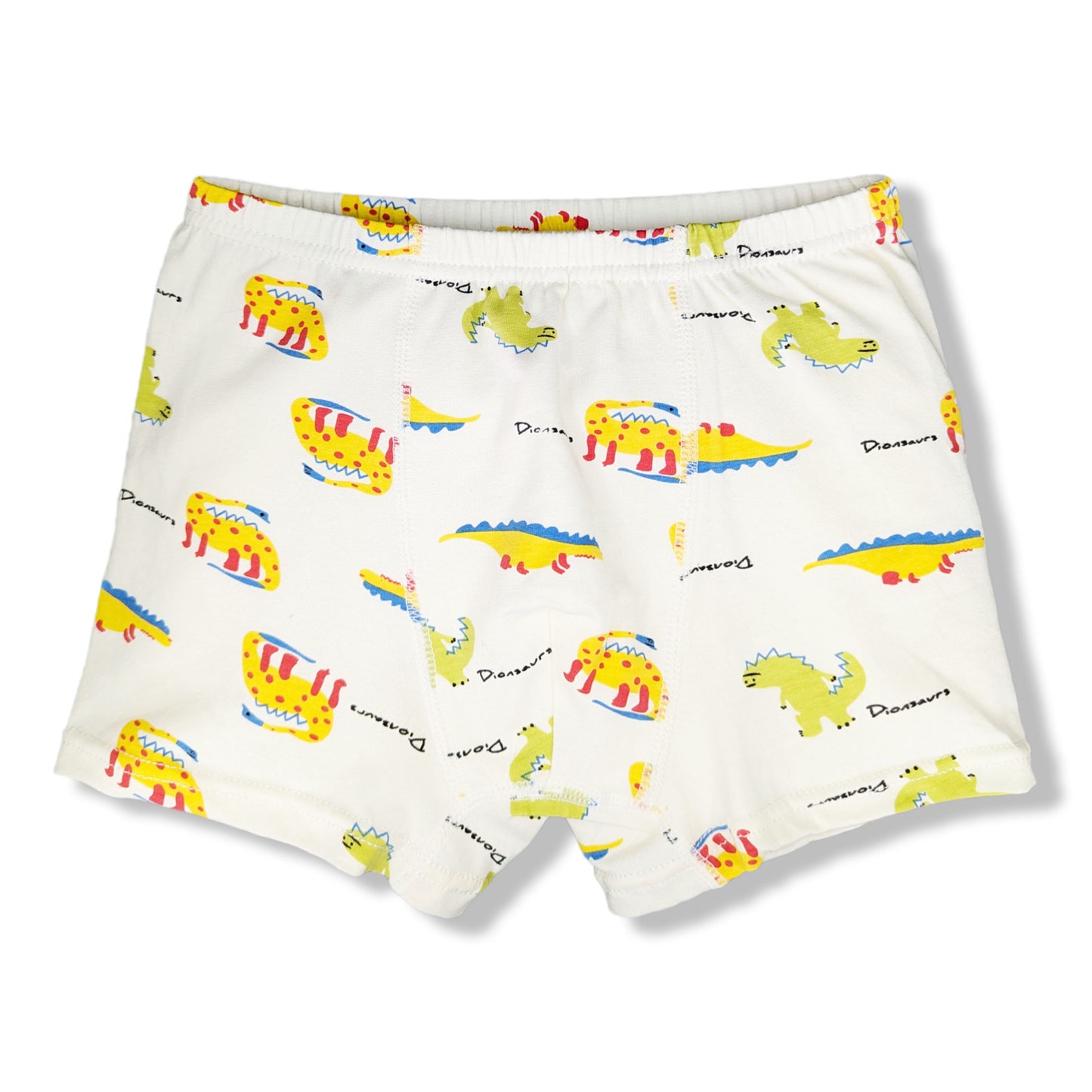 Moon Under the Bridge Boys' Soft Cotton Boxer Shorts Underwear Pack of 5 - Dinosaurs