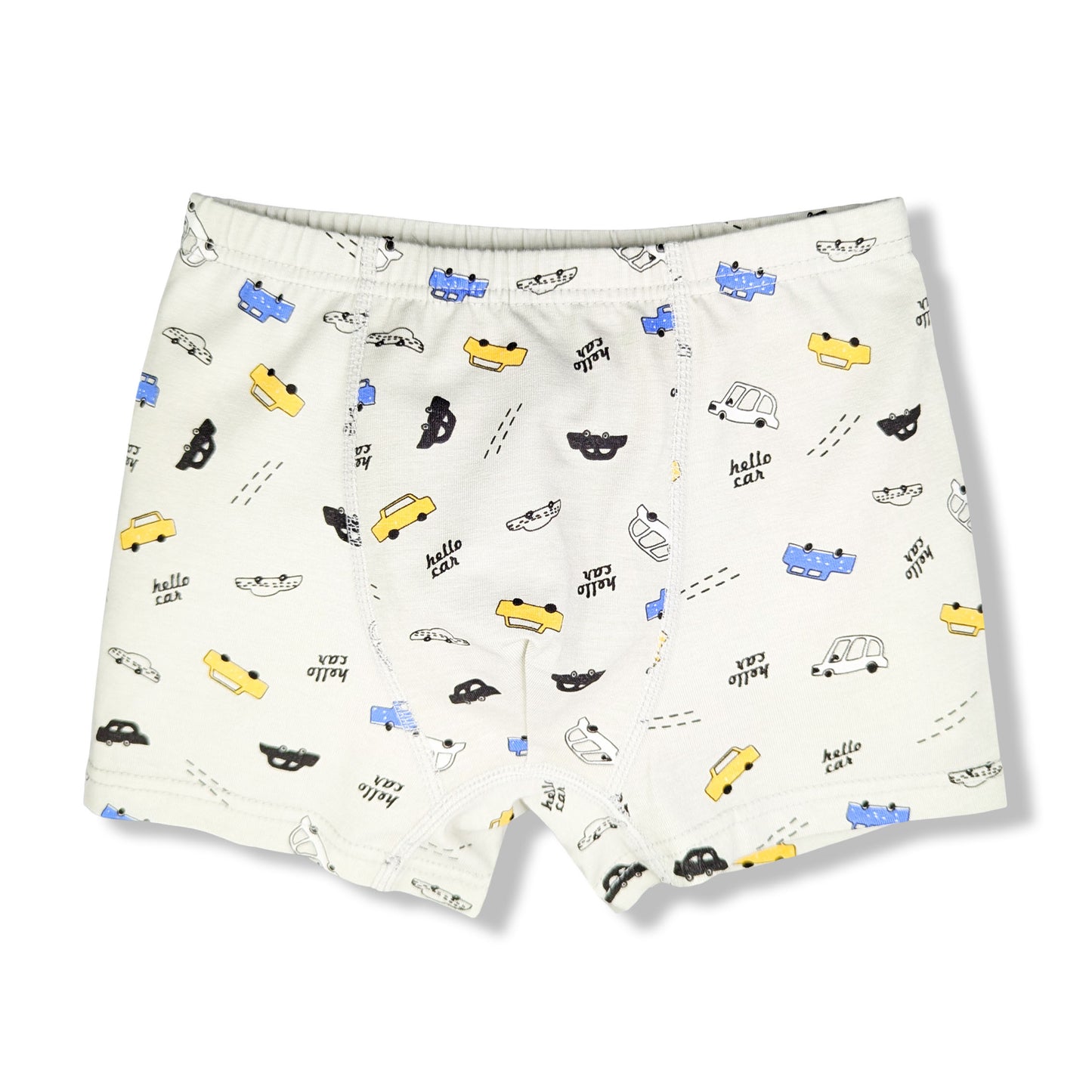 Moon Under the Bridge Boys' Soft Cotton Boxer Shorts Underwear Pack of 5 - Space