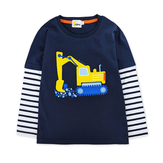 Digger Cotton Long-Sleeve T-Shirt